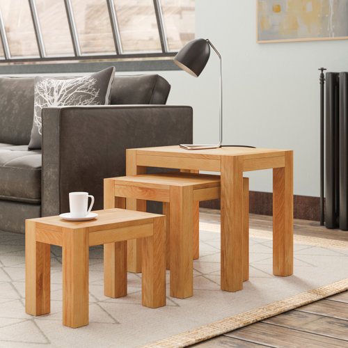 Natur Pur Sydney 3 Piece Nest of Tables & Reviews Wayfair.co.uk